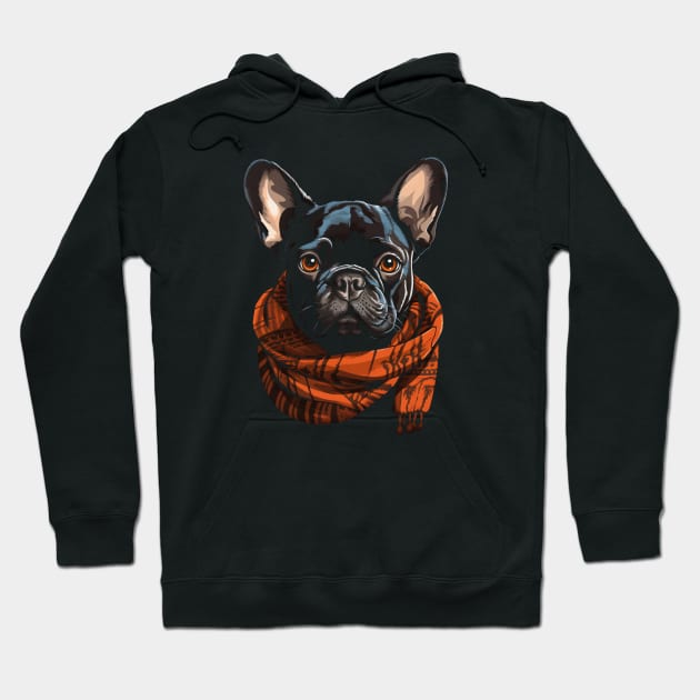 Cool Frenchie Hoodie by Quotee